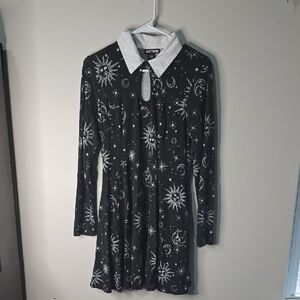 Hot Topic Celestial Witchy Dress